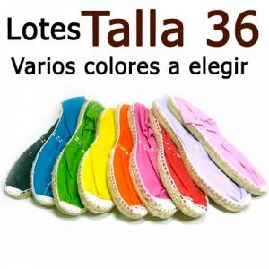 5. Alpargatas Elige Talla/Colo_Talla 36